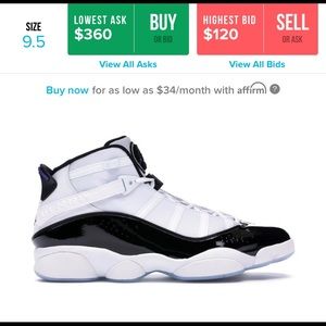 Air Jordan 6 Ring Concord